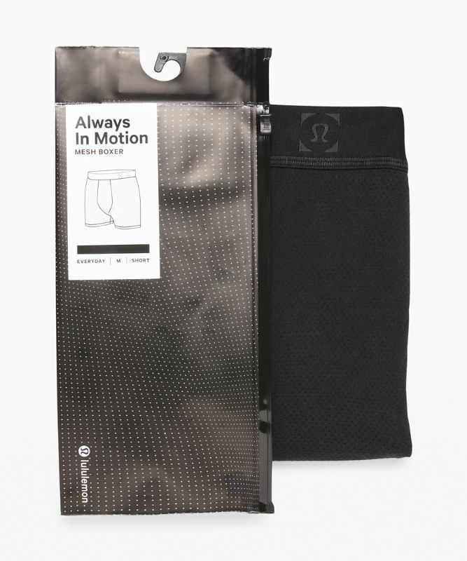 Always in Motion Boxer Mesh 5"