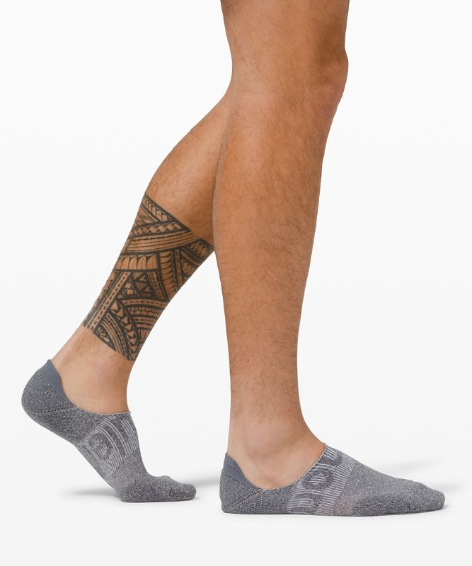 Men's Power Stride No-Show Sock with Active Grip