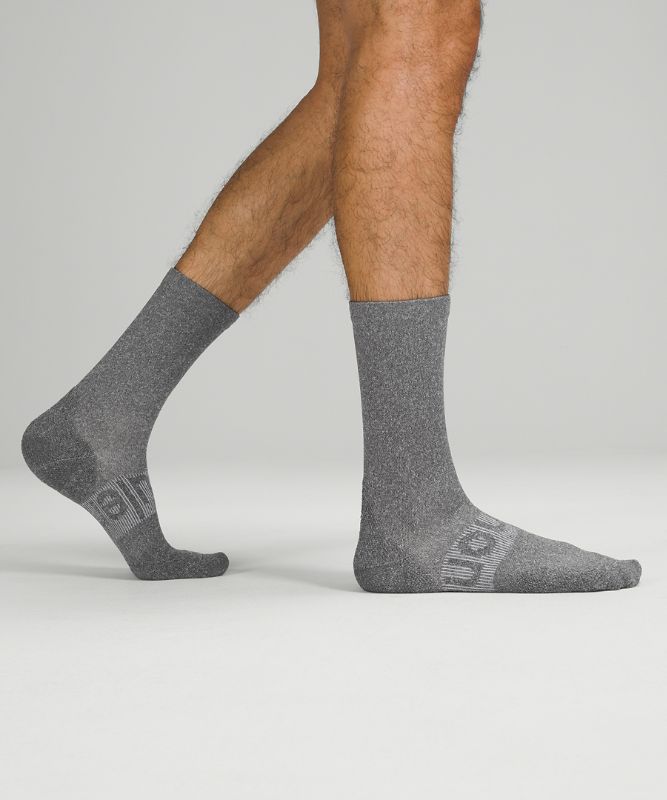 Power Stride Crew Sock *Wordmark Anti-Stink