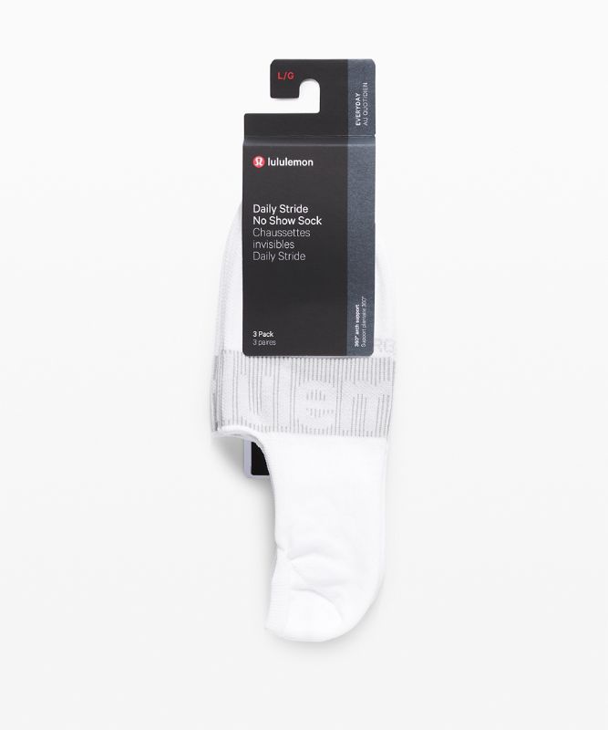 Daily Stride No-Show Sock 3 Pack