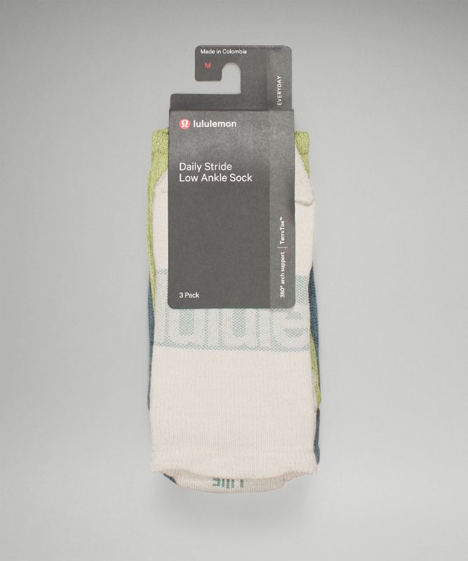 Daily Stride Low-Ankle Sock 3 Pack