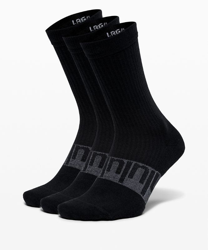 Men's Daily Stride Crew Sock 3 Pack