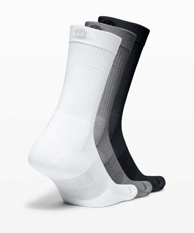 Men's Daily Stride Crew Sock 3 Pack