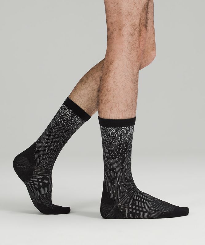 Power Stride Crew Sock *Refl