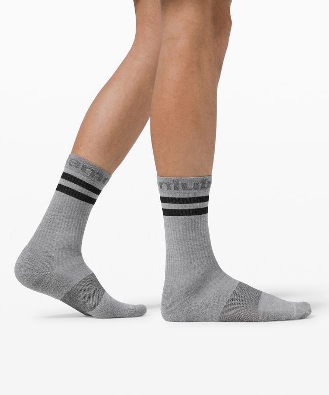 Daily Stride Crew Sock Sport Stripe *3 Pack Box Set