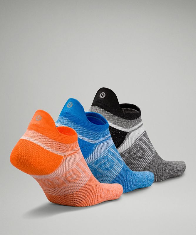 Power Stride Tab Sock 3 Pack *Multi-Colour