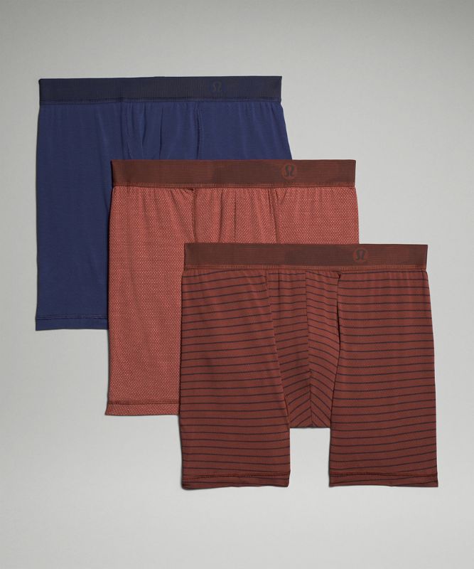 Always In Motion Mesh Boxer 5" 3 Pack