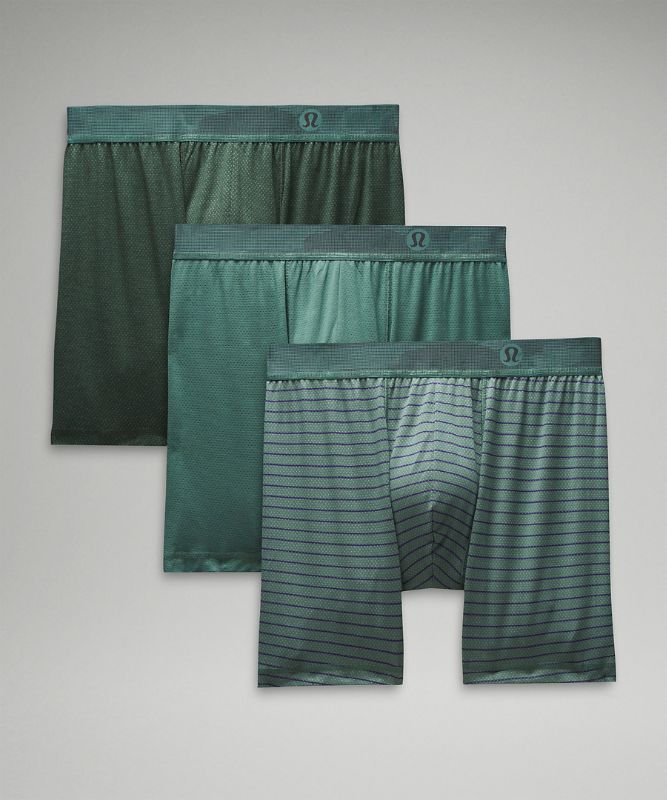 Always In Motion Mesh Boxer 5" *3 Pack