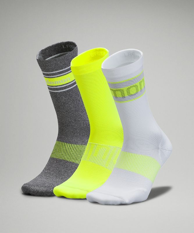 Men's Power Stride Crew Sock 3 Pack