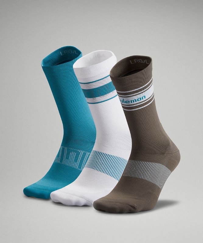 Men's Power Stride Crew Sock 3 Pack