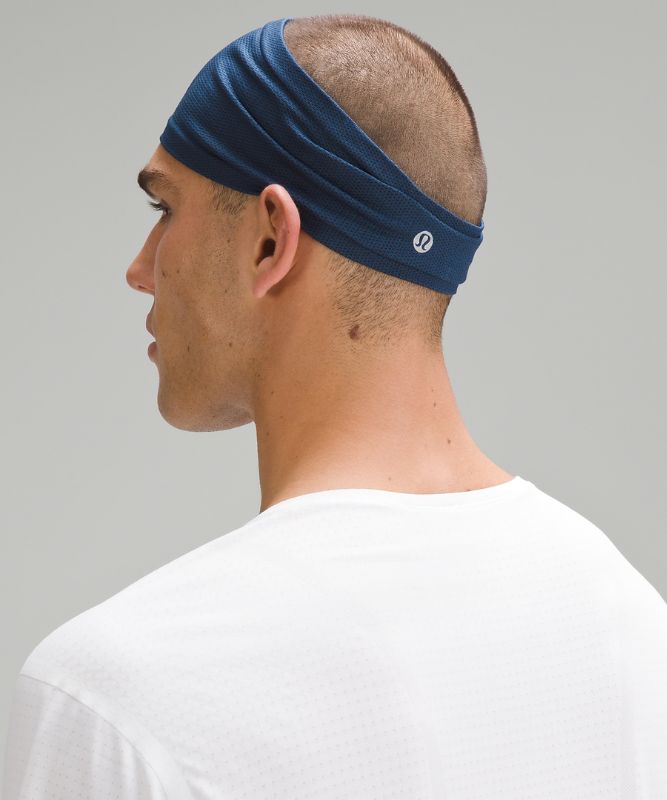 Men's Metal Vent Tech Wide Headband