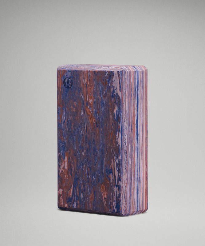 Lift and Lengthen Yoga Block *Marbled