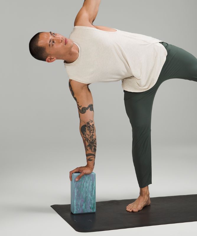 Lift and Lengthen Yoga Block *Marbled