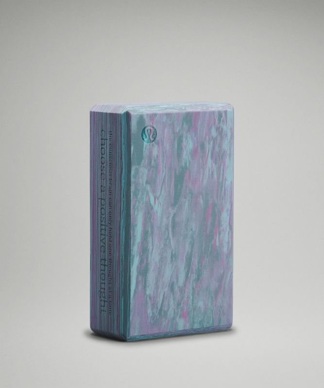 Lift and Lengthen Yoga Block *Marbled