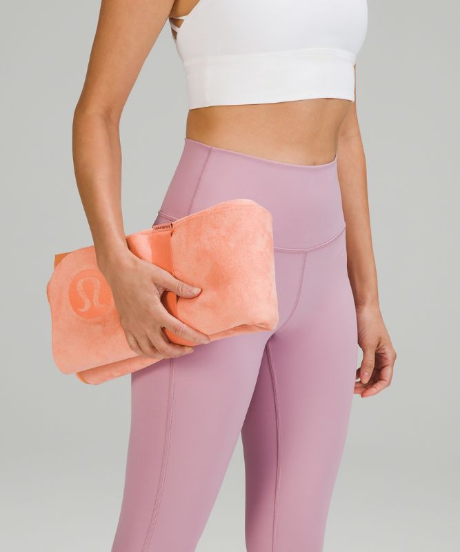 Carry Onwards Travel Yoga Mat, Pink Savannah