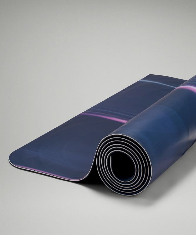 Take Form Yoga Mat 5mm  Mineral Blue/Pastel Blue/Vivid Plum