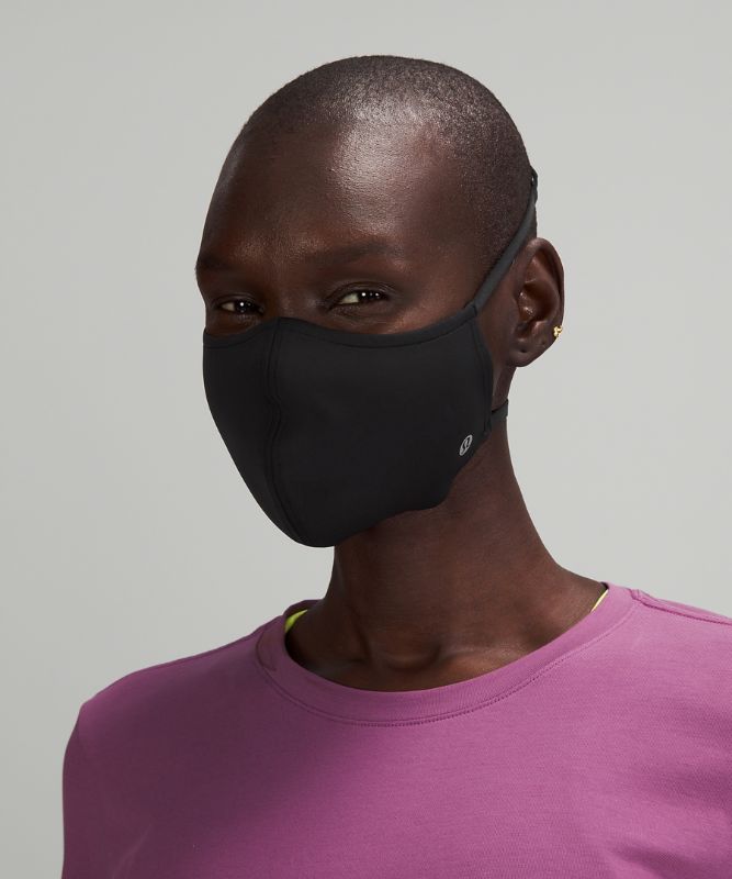 lululemon Double Strap Face Mask 3 Pack *Ultralu, black/black/black