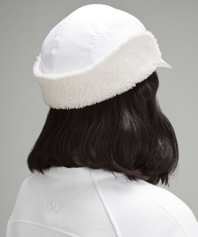 Wunder Puff Textured Fleece Trapper Hat