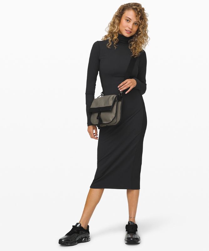 It's Rulu Mock Neck Dress