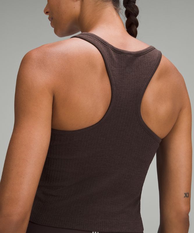 Ebb to Street Cropped Racerback Tank Top