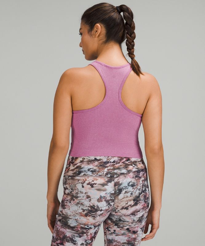 Ebb to Street Cropped Racerback Tank Top