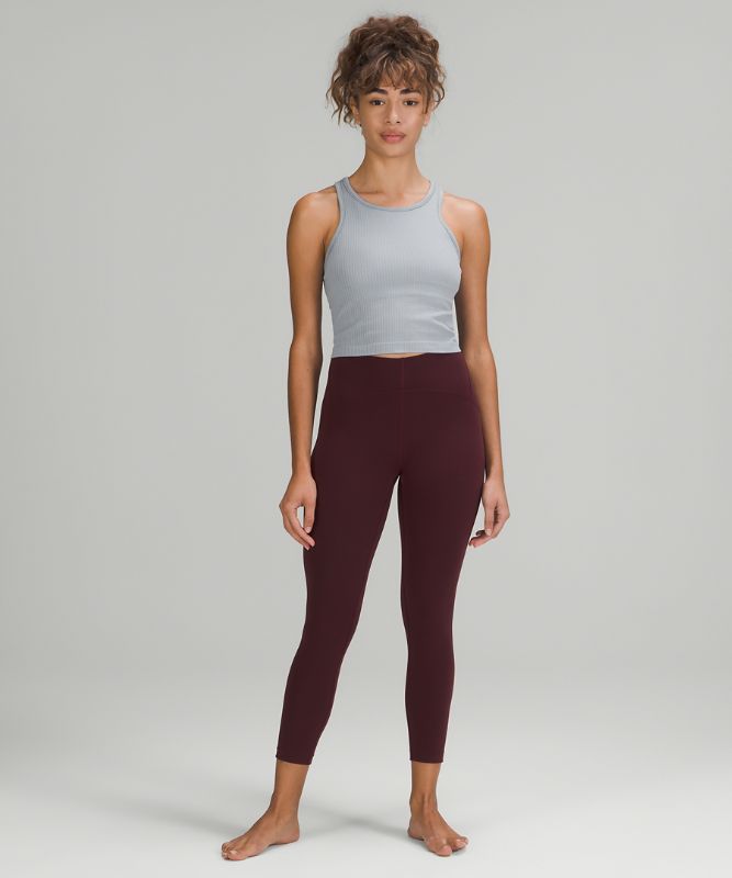 Ebb to Street Cropped Racerback Tank Top