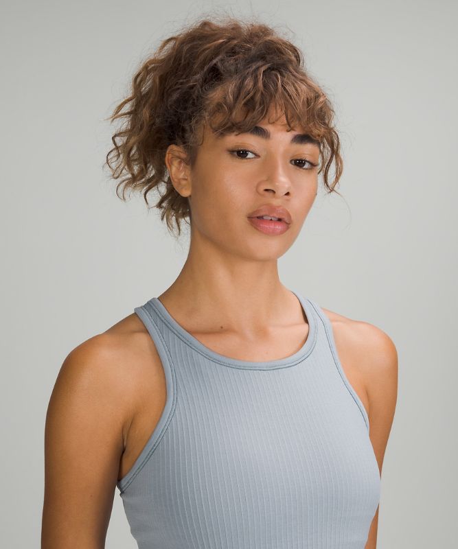 Ebb to Street Cropped Racerback Tank Top