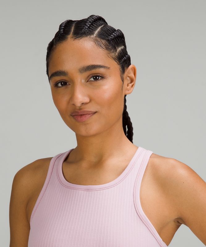 Ebb to Street Cropped Racerback Tank Top
