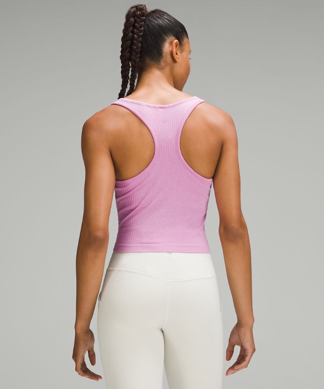 Ebb to Street Cropped Racerback Tank Top