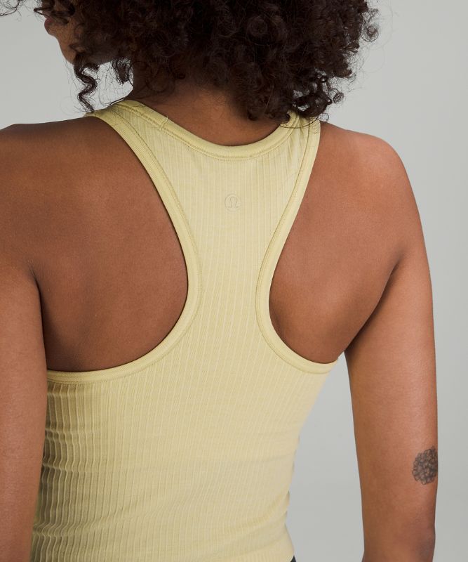 Ebb to Street Cropped Racerback Tank Top