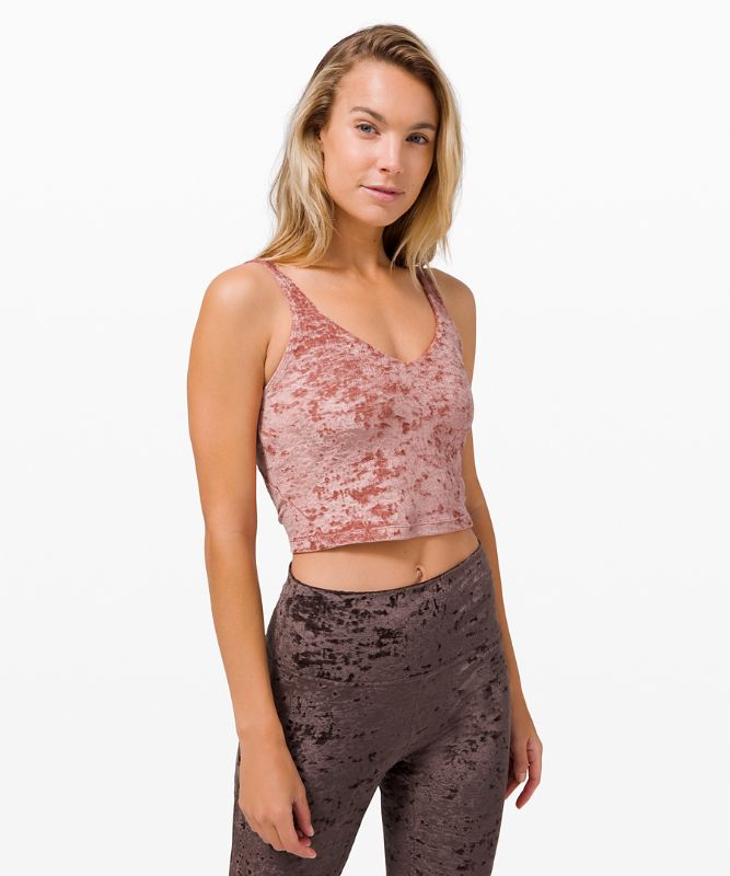 Align Tank *Crushed Velvet