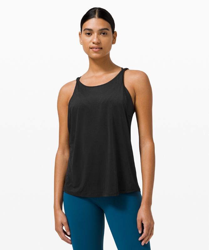 Strappy Back 2-in-1 Yoga Tank