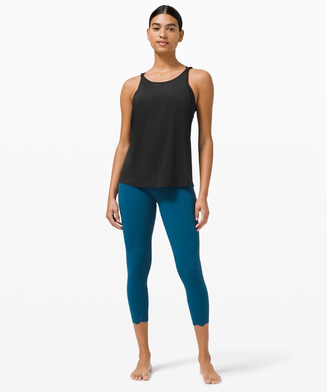 Strappy Back 2-in-1 Yoga Tank