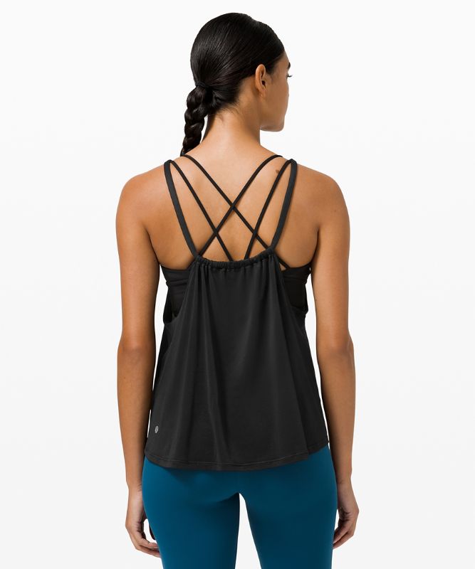 Strappy Back 2-in-1 Yoga Tank