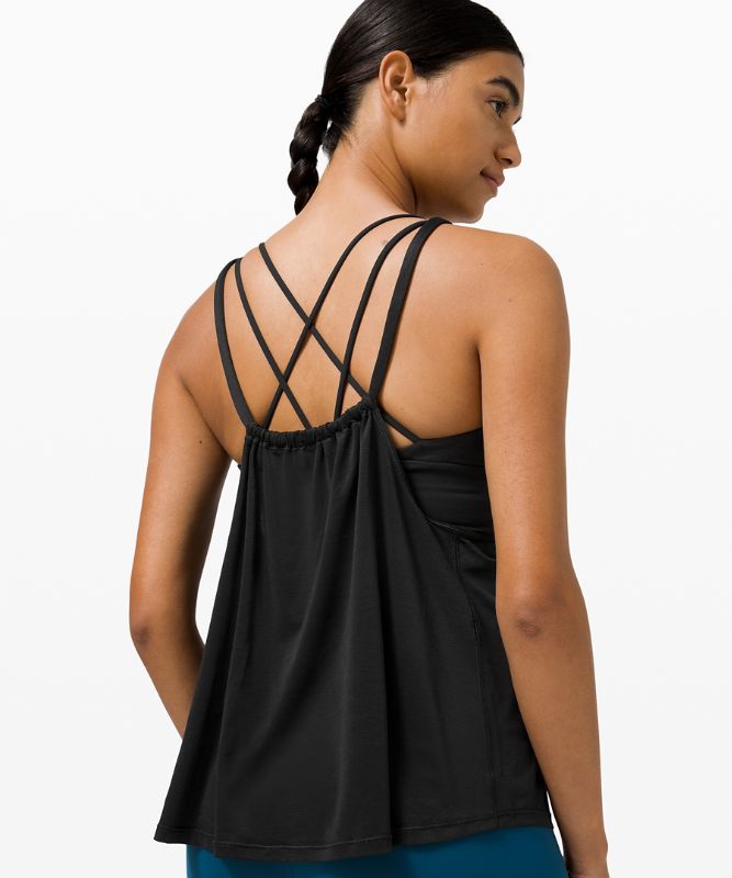 Strappy Back 2-in-1 Yoga Tank