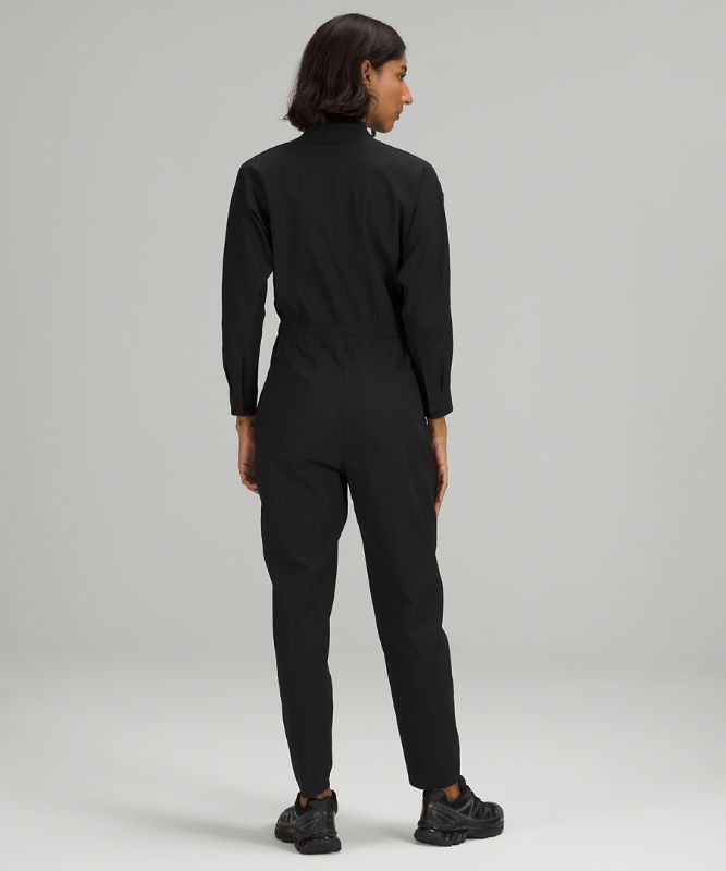 lululemon lab Woven Long Sleeve Jumpsuit