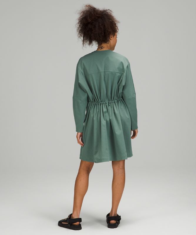 Ventlight™ Button Front Dress, Tidewater Teal