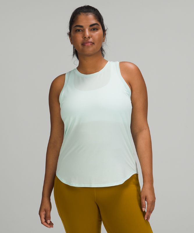 High-Neck Running and Training Tank Top