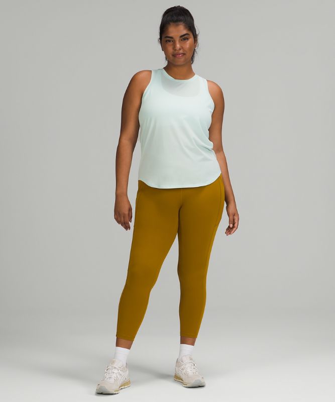 High-Neck Running and Training Tank Top