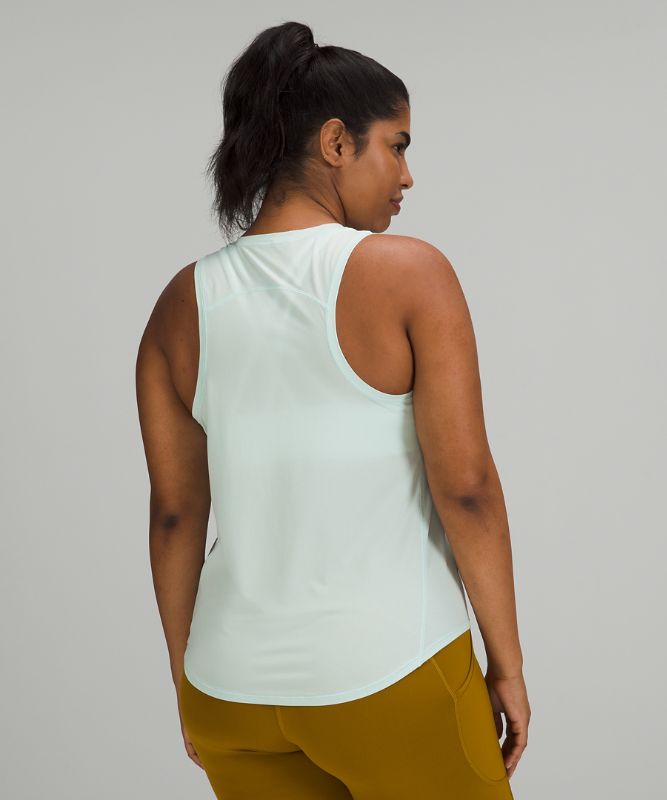 High-Neck Running and Training Tank Top