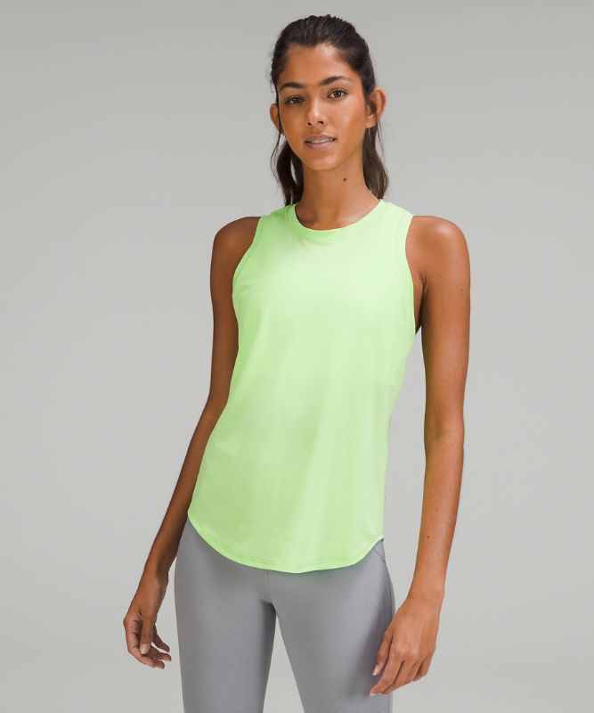 High-Neck Running and Training Tank Top