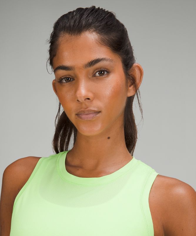 High-Neck Running and Training Tank Top