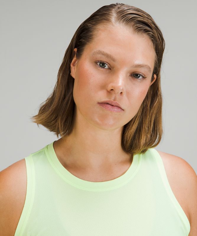 High-Neck Running and Training Tank Top