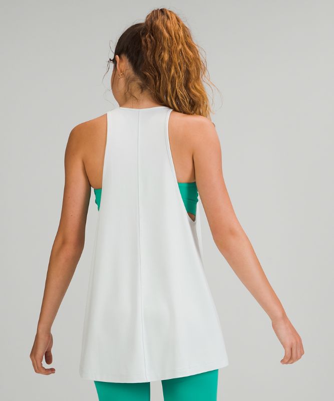 High Neck Racerback Tank Top