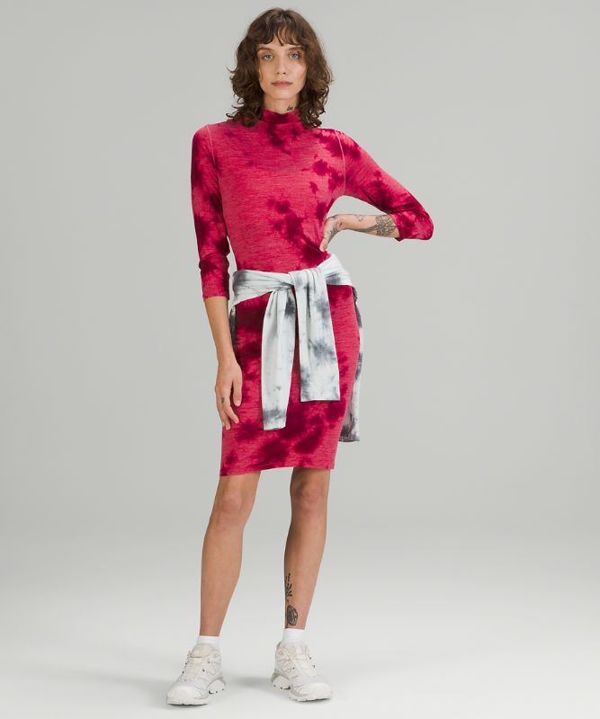 lululemon lab Wool-Blend Tie Dye Dress *Online Only