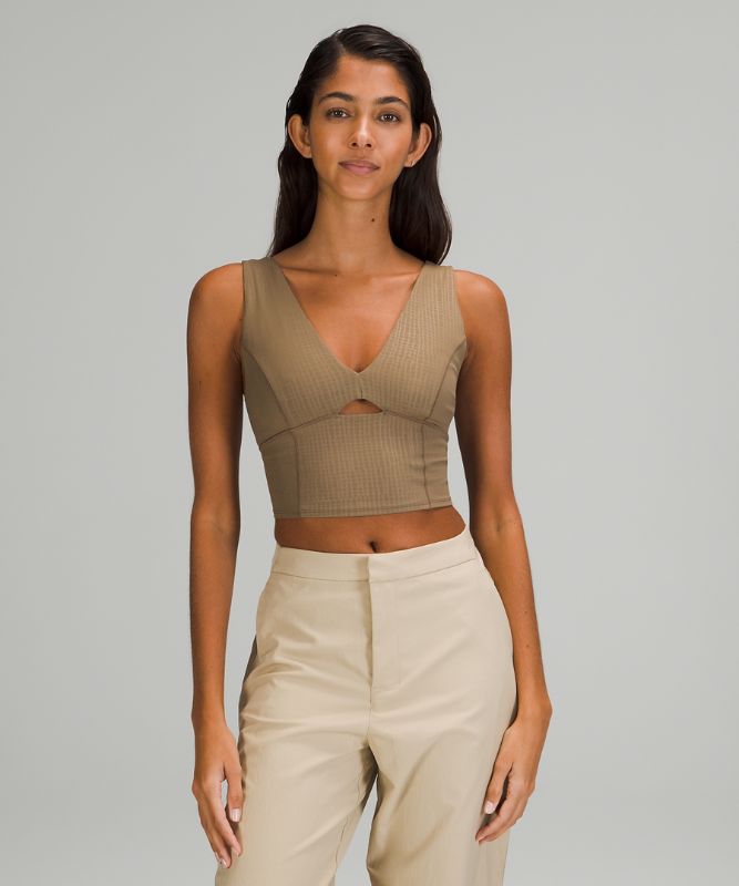 lululemon lab Studio Cropped Tank Top