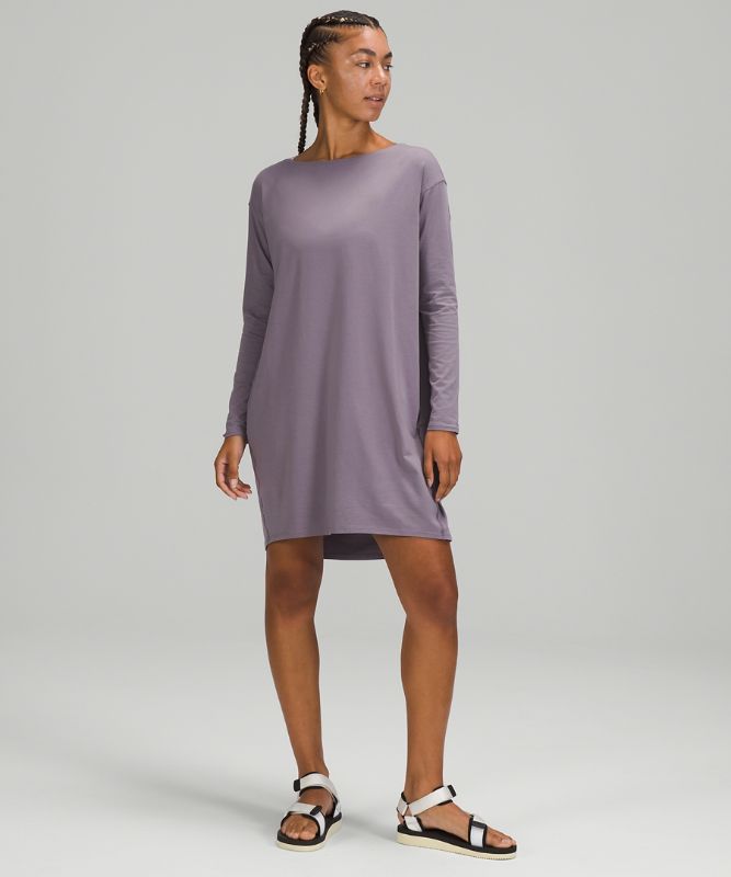 Back in Action Long Sleeve Dress