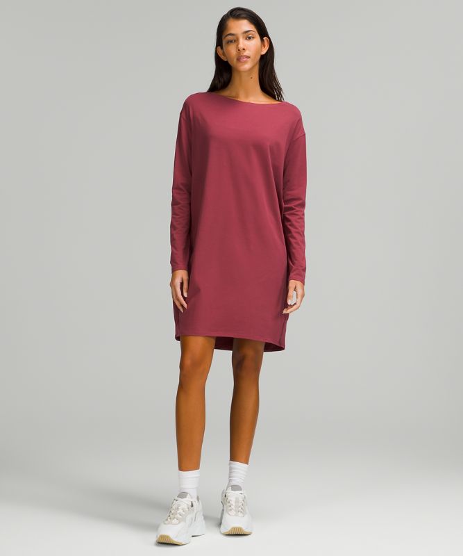 Back in Action Long Sleeve Dress