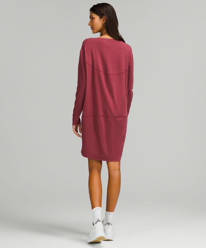 Back in Action Long Sleeve Dress