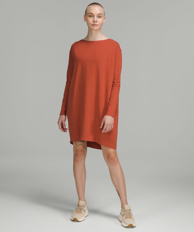 Back in Action Long Sleeve Dress